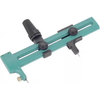 Wolfcraft 4151000 compasso per trapano, diametro di taglio 30-120 mm, profondità di taglio max. 30 mm, lame HSS, gambo 8 mm