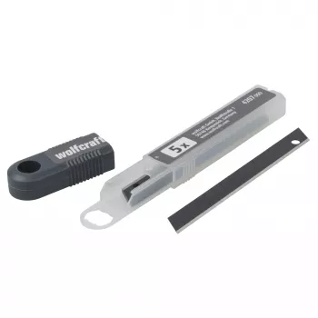 Wolfcraft Profi-Sharp lame a spezzare 9 mm nero confezione da 5 4207000