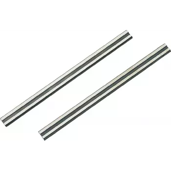 Wolfcraft 2 lame reversibili per pialla 82 mm HSS, confezione da 2 (4113000)