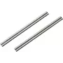 Wolfcraft 2 lame reversibili per pialla 82 mm HSS, confezione da 2 (4113000)
