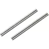 Wolfcraft 2 lame reversibili per pialla 82 mm HSS, confezione da 2 (4113000)