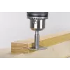 Wolfcraft 3270000 fresa per scanalature, diametro 45 mm, gambo 8 mm, con placchetta in metallo duro