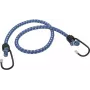 Wolfcraft 3293000 corda elastica 0,5 m x 6 mm, 2 ganci, nero