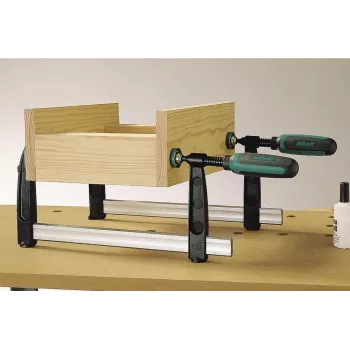 wolfcraft SZ 120-700 morsetto a vite 700 mm nero / grigio 3622000