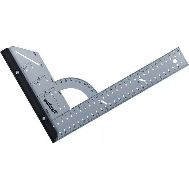 Wolfcraft 5205000 squadra di riscontro 200 x 300 mm