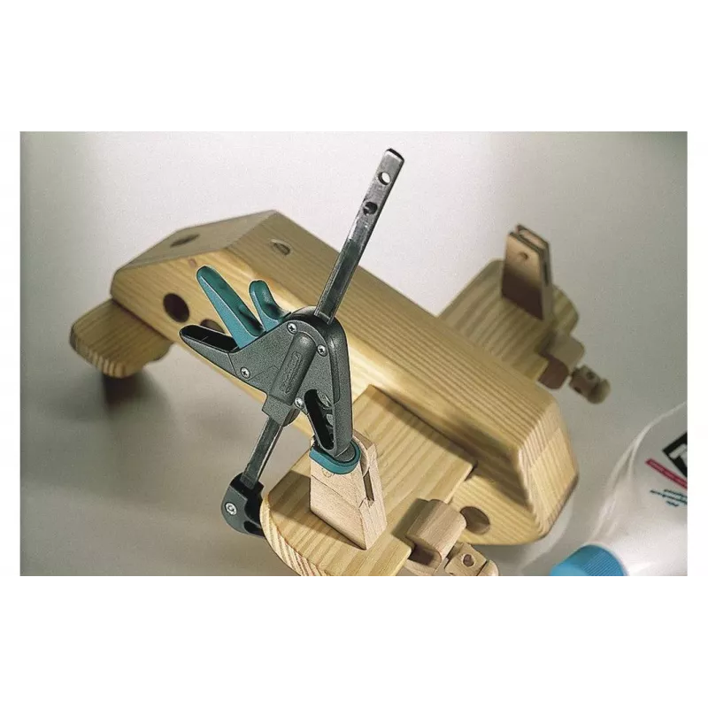 Wolfcraft EHZ Mini morsetto a mano 3455100, 110 mm apertura, 40 mm sporgenza