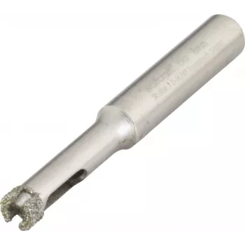 wolfcraft 5917000 corona diamantata 6 mm per gres porcellanato, piastrelle smaltate, granito