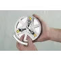 wolfcraft sega a tazza regolabile 45-130 mm con lame HSS e punta di centraggio 5978000