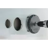 wolfcraft sega a tazza regolabile 45-130 mm con lame HSS e punta di centraggio 5978000