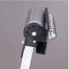 Wolfcraft 6102300 cavalletto a rulli pieghevole, altezza regolabile 630-940 mm, portata 50 kg