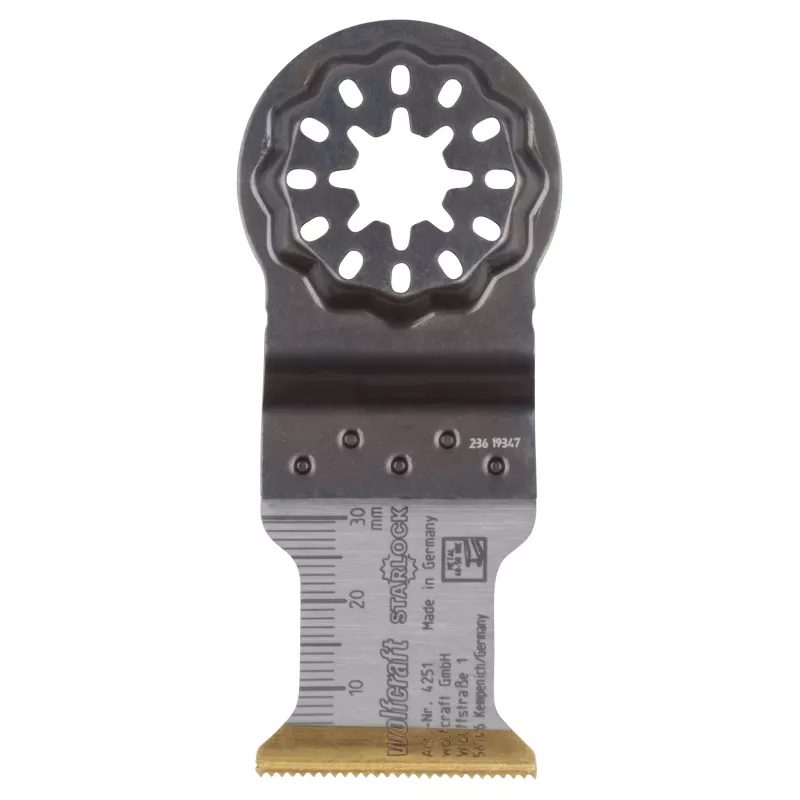 Wolfcraft 4251000 Lama per taglio a immersione 32 mm, 1 pz.