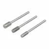 Wolfcraft 5987000 Set punte abrasive diamantate, cilindriche, 3 pz.