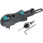 Wolfcraft 6960000 Set punte per terrazze | Set da 6 pz. di punte HSS per svasatura e foratura pilota per legno, WPC, BPC