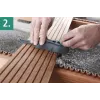 Wolfcraft 6960000 Set punte per terrazze | Set da 6 pz. di punte HSS per svasatura e foratura pilota per legno, WPC, BPC