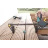 Wolfcraft 6985000 Morsetto a vite con apertura 450 mm e forza di serraggio 120 kg