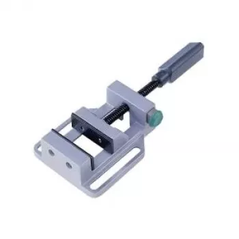 Wolfcraft 4920000 Morsa da banco con ventosa, larghezza ganasce 70 mm e apertura 60 mm