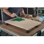 wolfcraft 6166000 Ganasce per banchi da lavoro Master, set da 2, plastica nera
