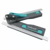 Wolfcraft 6957000 Goniometro per troncatrici e seghe a mitra con funzione di bloccaggio e misura di marcatura integrata