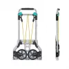wolfcraft TS 600 carrello a mano in alluminio, 70 kg, nero 5505000