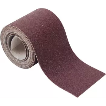Wolfcraft 5812000 rotolo di carta abrasiva con velcro, grana 120, 4 m x 93 mm