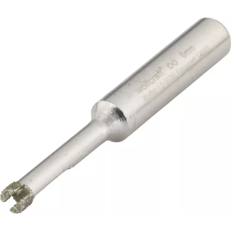 wolfcraft set punte diamantate 3 pz. Ø 6/8/10 mm per gres porcellanato, granito, piastrelle 5916000