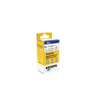 GESIPA PolyGrip® dado cieco M8 gambo in acciaio 11x20mm 25 pezzi 1464915
