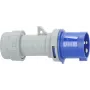Brennenstuhl 1081010020 connettore maschio CEE-CARA 16 A 3 poli 230 V IP44 blu