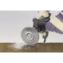 Wolfcraft 2103000 spazzola circolare in filo d'acciaio 100 mm M14 ondulata