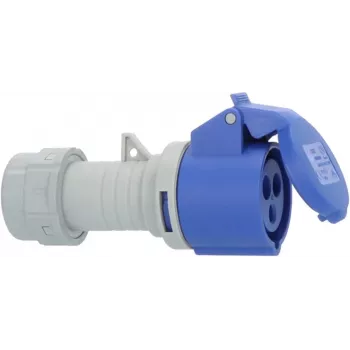 Brennenstuhl 1081020020 connettore femmina CEE 16 A 3 poli 230 V IP44 blu