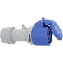 Brennenstuhl 1081020020 connettore femmina CEE 16 A 3 poli 230 V IP44 blu