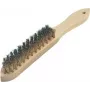 Brüder Mannesmann spazzola a mano in filo d'ottone 135 mm 5 file