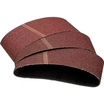 Wolfcraft 3102000 Nastro abrasivo 533 x 75 mm, grana 60, confezione da 6