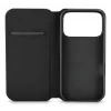 Custodia Black Rock Booklet Slim Folio per Apple iPhone 17 Pro, nero 00080398