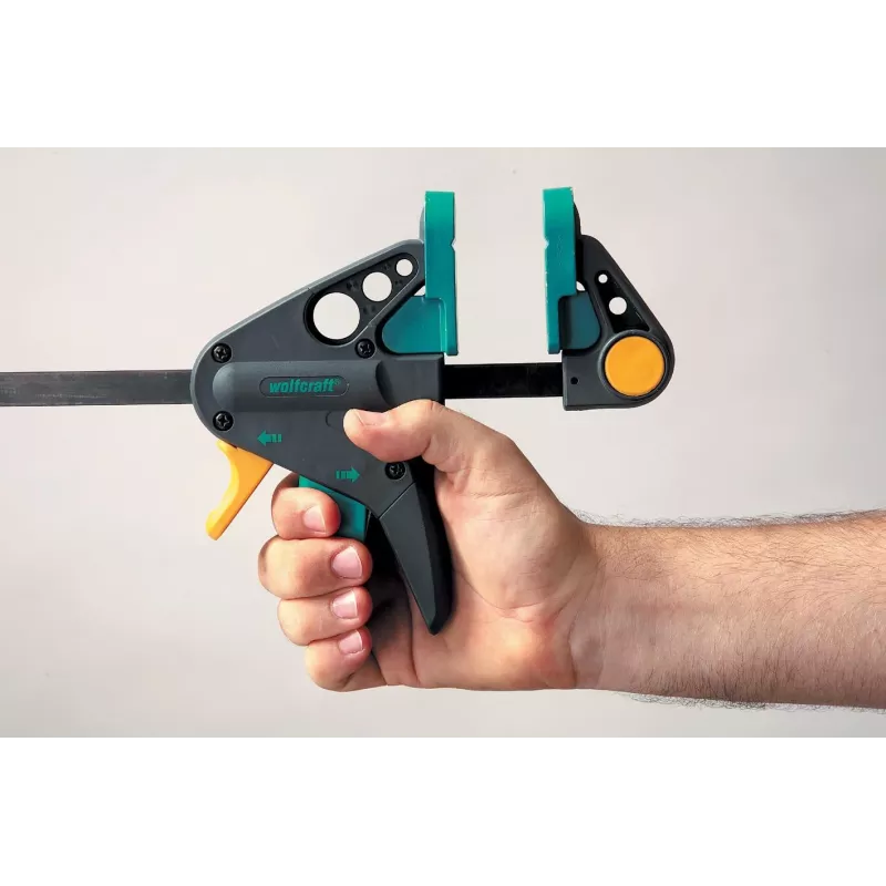 Wolfcraft EHZ PRO Morsetto a una mano 300 mm 3457000