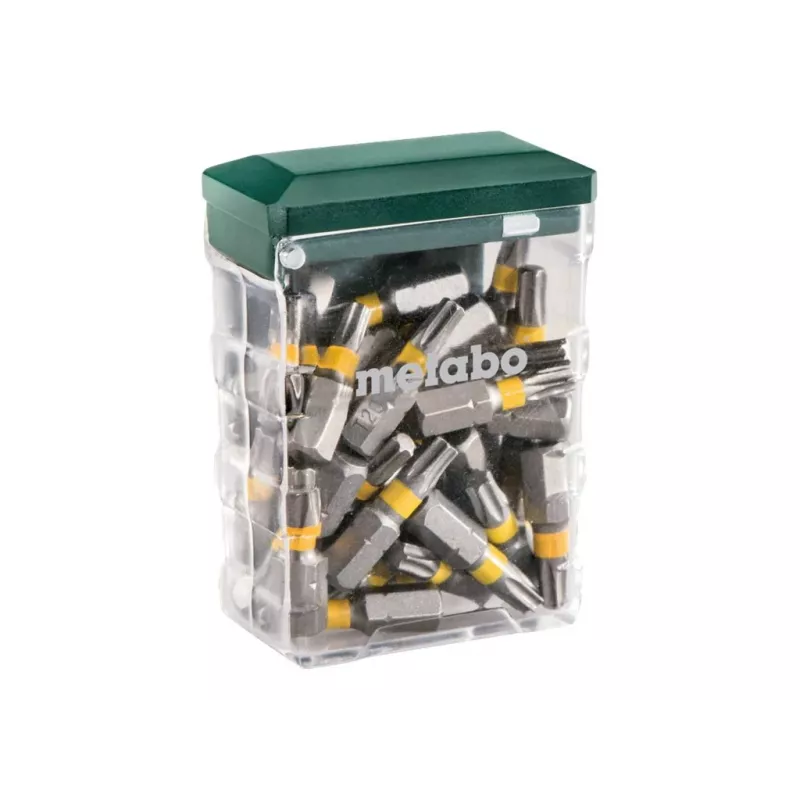 Metabo 626712000 Box da 25 pezzi punte TX20 Security Torx con portapunte magnetico