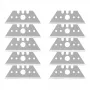 Wolfcraft lame trapezie professionali 0,65 x 52 mm, confezione da 10 4313000