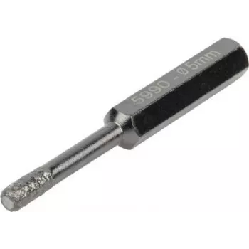 Wolfcraft 5990000 punta diamantata 6 mm gambo esagonale