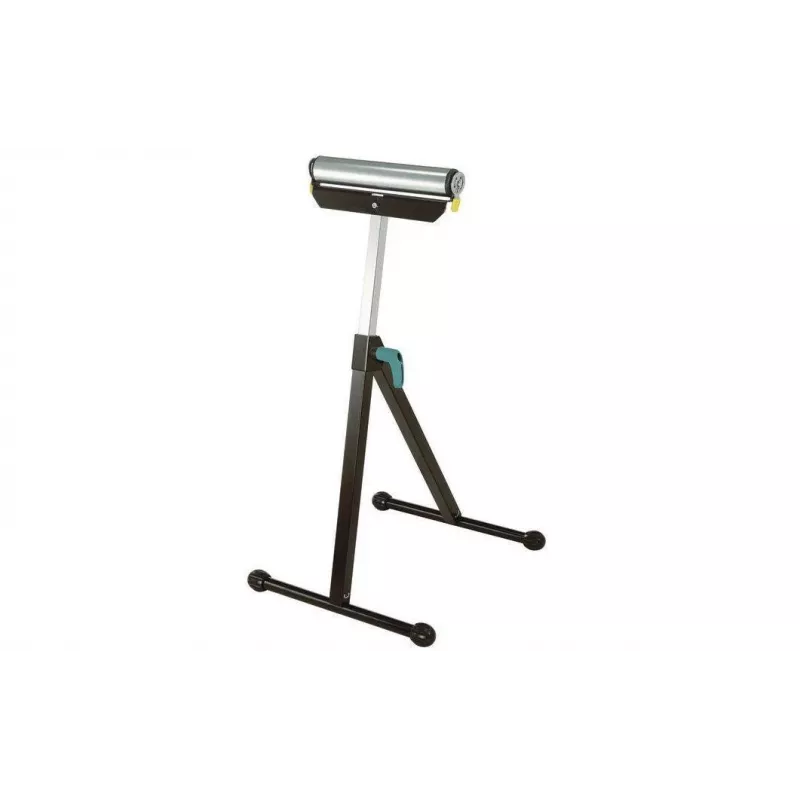 Wolfcraft 6119973 cavalletto a rulli regolabile in altezza e pieghevole 60 kg