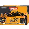 Carrera GO!!! McLaren Racing set slotcar elettrico scala 1:43 con looping, fly-over, strettoia, 2 controller, pista 6,2 m