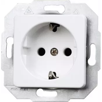 HEINRICH KOPP inserto presa Schuko, 1 modulo, bianco 113613087
