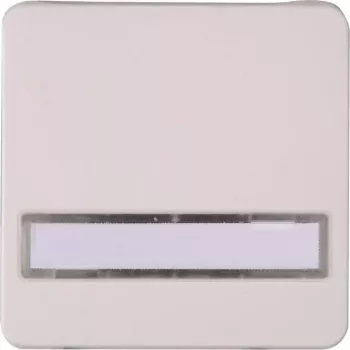 Kopp HK02 coperchio a bilanciere con lente, simbolo chiave, bianco artico 330513005