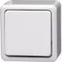 HEINRICH KOPP 513602005 Interruttore a bilanciere bianco 10A 1 polo SPDT, confezione da 10