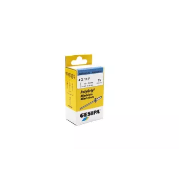 GESIPA PolyGrip® Rivetto cieco acciaio inox A2 4,0 x 10,0 mm, 75 pezzi 1464827