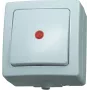 HEINRICH KOPP Paris Deviatore a bilanciere a 2 vie, da incasso, 250 V AC, 10 A, bianco polare 566302004