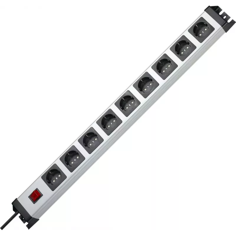 Kopp POWERversal Ciabatta 9 prese con cavo 1,4 m, bianco 227020018