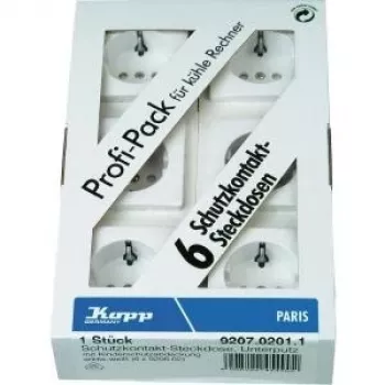 HEINRICH KOPP Paris Inserto presa Schuko bianco puro 920702011