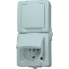 HEINRICH KOPP Paris presa Schuko 1 posto bianco puro da incasso 16A 250V IP20 protezione bambini 136902009