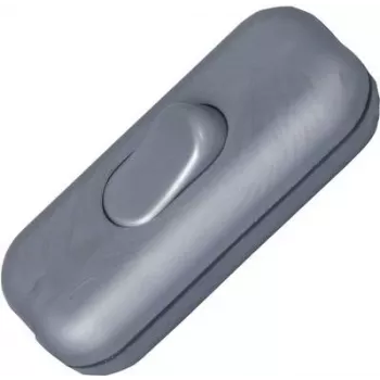 HEINRICH KOPP interruttore intermedio per cavo con scarico di trazione, argento, 1 polo on/off, 2 A, 250 V 191320086