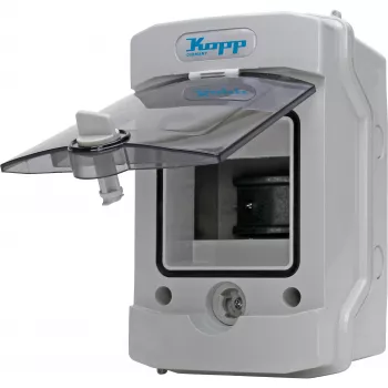HEINRICH KOPP 353844003 Scatola di derivazione, IP54, 7 ingressi cavo, grigio