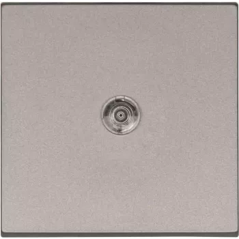 HEINRICH KOPP HK07 Copertura a bilanciere con lente trasparente, color acciaio 490083004
